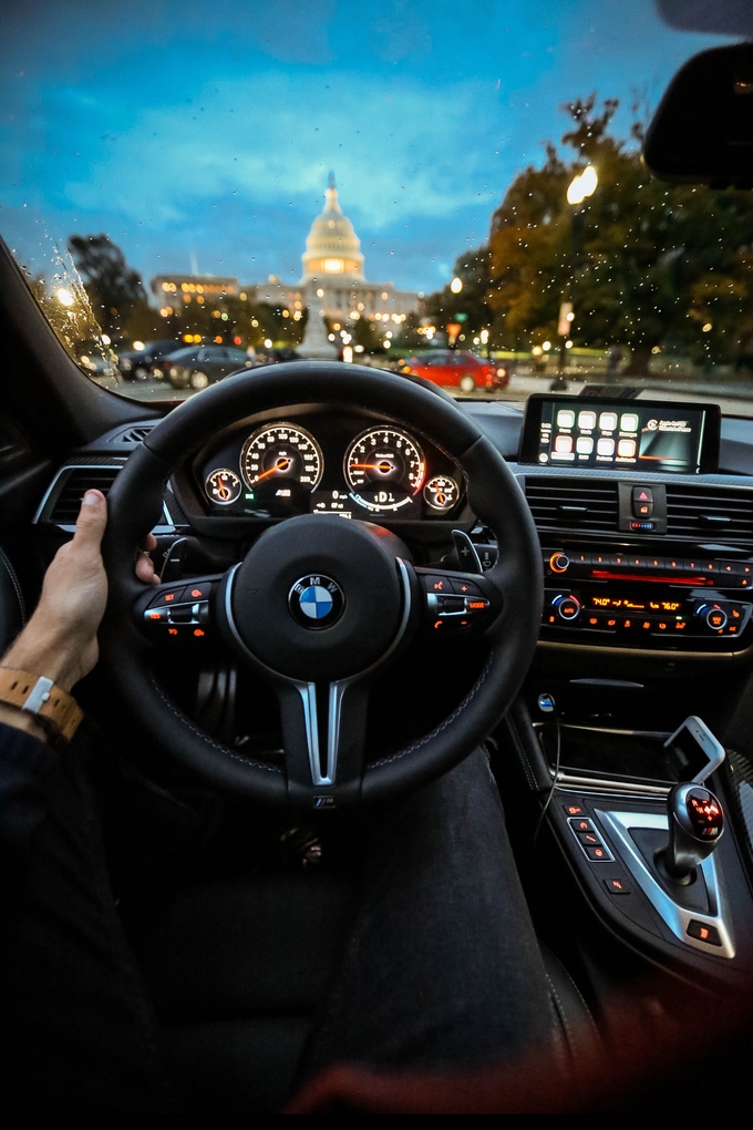 BMW interior